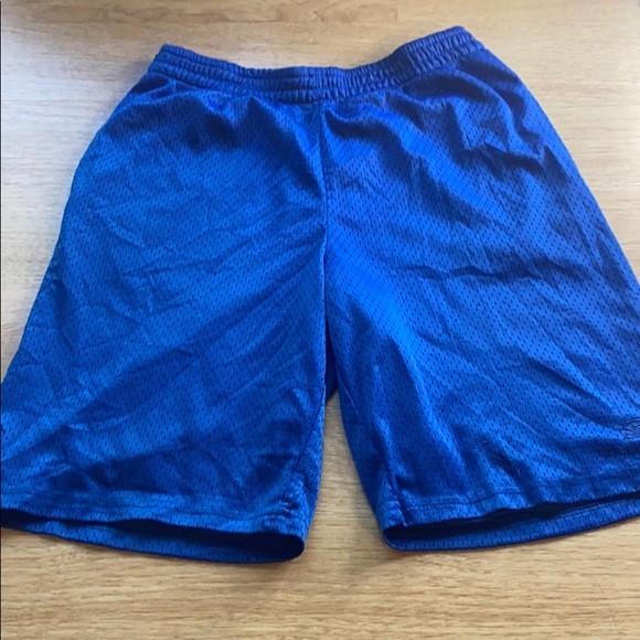 STARTER Youth Blue Athletic Shorts - Picture 1 of 5